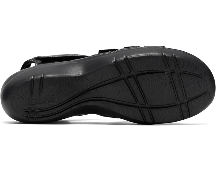 Сандалии Clarks Merliah 2 Ruby на танкетке с регулируемыми ремешками и мягкой стелькой