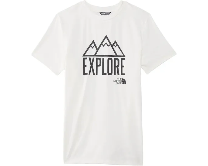 Футболка The North Face Teen Adventure с коротким рукавом и принтом
