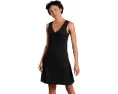 Платье Toad&Co Rosemarie без рукавов из влагоотводящей ткани с V-образным вырезом