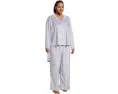 Пижамный комплект Plus Minky Fleece с повязкой для головы Karen Neuburger