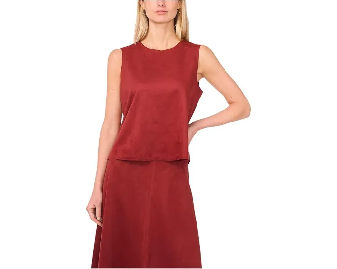 Vince Camuto безрукавка с круглой горловиной для уверенного стиля