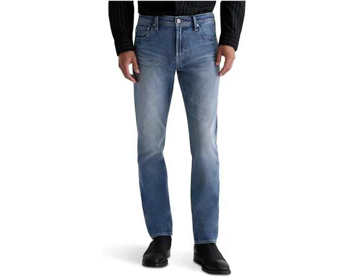 Джинсы AG Jeans Everett Slim Straight с премиум стретчем и зауженным низом