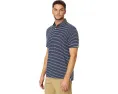 Поло tasc Performance Cloud Polo в полоску Brookline из модала