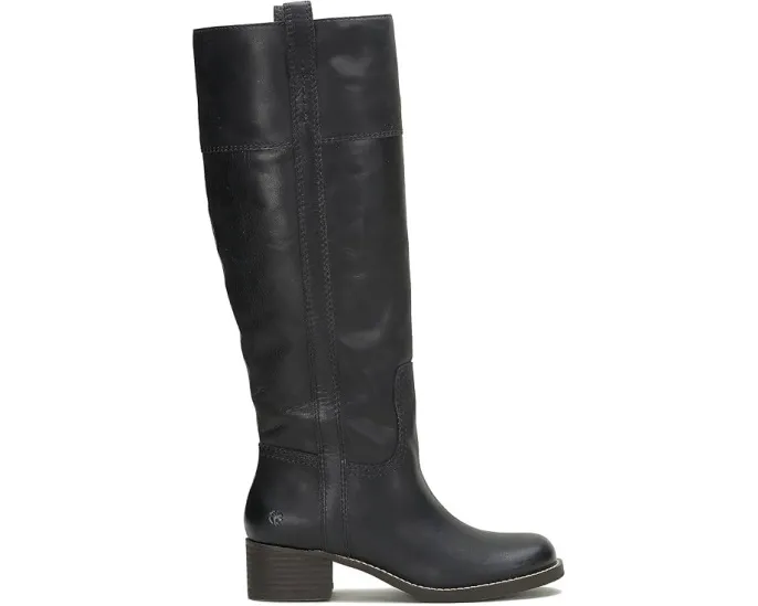 Ботинки Lucky Brand Hybiscus до колена с круглым носком и массивным каблуком