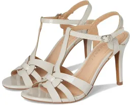 Босоножки Valry на шпильке с плетеным T-образным ремешком