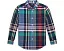 Рубашка Polo Ralph Lauren Kids из хлопкового оксфорда в клетку для малышей