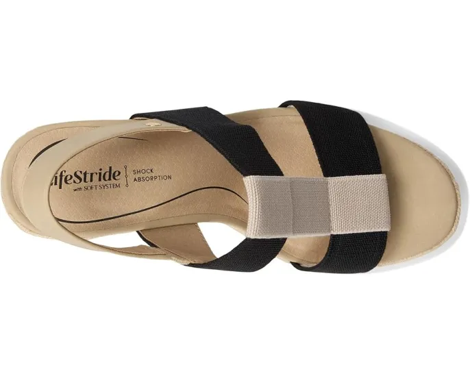 Эспадрильи LifeStride Tallulah на клиновидном каблуке с ремешком на пятке