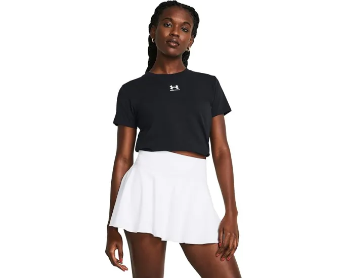 Футболка Under Armour Rival Core Short Sleeve с круглым вырезом и обычным кроем