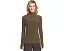 Norma Kamali Топ с длинным рукавом Slim Fit Long Sleeve Turtle Top с принтом и отверстиями для большого пальца