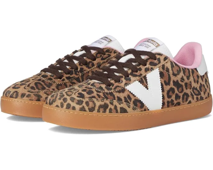 Кроссовки Berlin Leopard Suede victoria с принтом леопарда и замшевым верхом