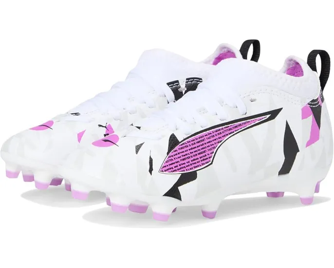 Детские бутсы Puma Ultra Match с шипами для твердого и искусственного газона