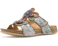 L'Artiste by Spring Step Сандалии Beaudie с ручной росписью и цветами из кожи