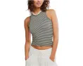 Топ Free People So Soft Seamless Modal Stripe Tank с принтом в полоску