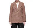 Приталенный пиджак из твида Tweed Textured Blazer от Avec Les Filles