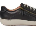 Кроссовки Clarks Nalle Lace с кожаным верхом и боковой молнией