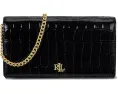 Средний кроссбоди Lauren Ralph Lauren Adair II из кожи с крокодиловым тиснением и цепочкой