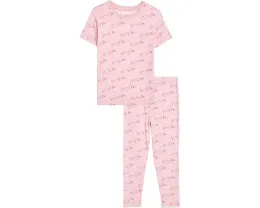 Детский комплект пижамы Print Short Sleeve Pajama Set из бамбука от Kickee Pants Kids