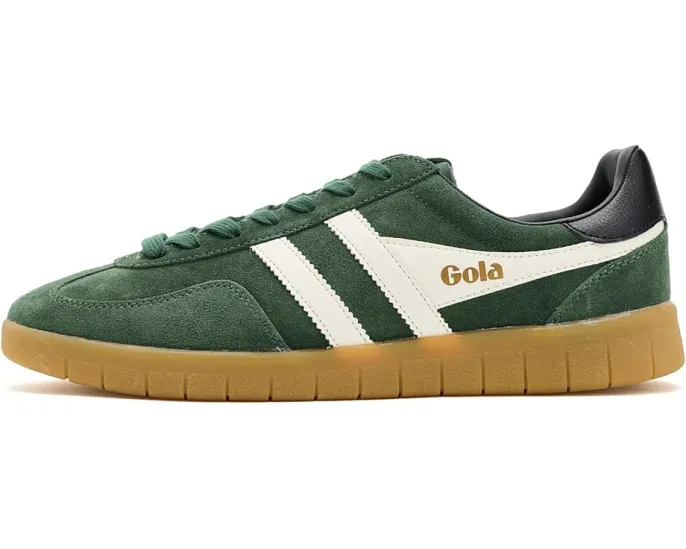 Кроссовки Gola Atlas из премиальной кожи с круглым носом
