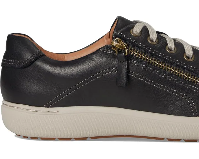 Кроссовки Clarks Nalle Lace с кожаным верхом и боковой молнией