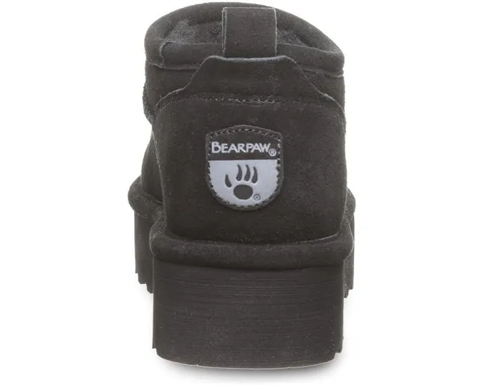 Сапоги Retro Super Shorty Bearpaw на платформе с овечьей шерстью
