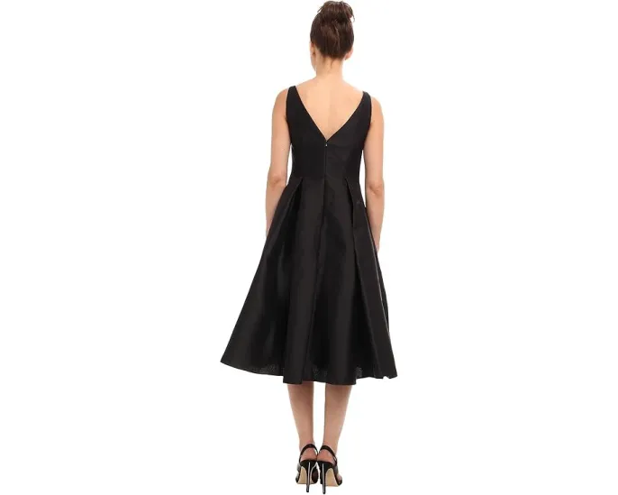 Платье Adrianna Papell без рукавов длины миди из атласа с запахом