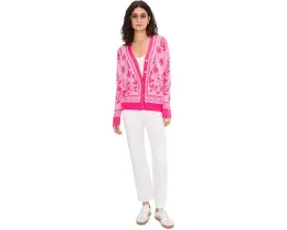 Кардиган Lilly Pulitzer Maralisa с V-образным вырезом и принтом