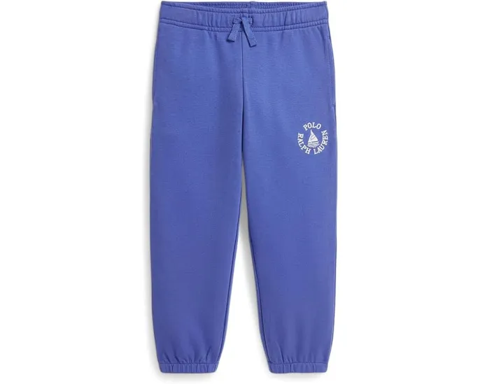 Polo Ralph Lauren Kids Спортивные брюки с логотипом из французского футера для малышей и детей
