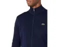 Свитер Lacoste с высоким воротником и молнией из 100% хлопка