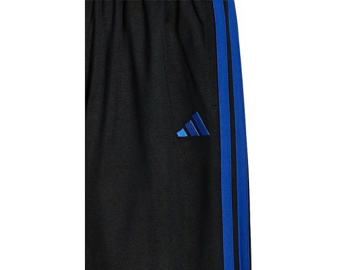 Adidas детские спортивные штаны 3-Stripe Tricot для больших детей в черном и синем цветах