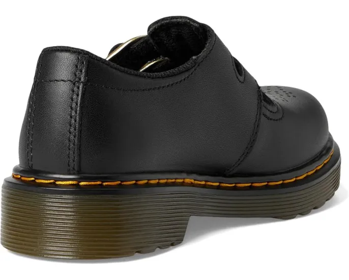 Туфли Mary Jane Dr. Martens 8065 J для детей с перфорацией и пряжками