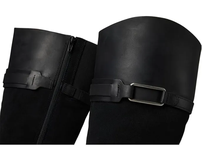 Ботинки до колена Clarks Maye Carly с молнией сбоку и деталью на пряжке