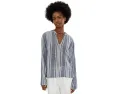 Faherty топ Dune Cotton Gauze Harbor из хлопка
