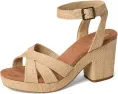 Босоножки TOMS Majorca Strappy на каблуке с ремешками и замшевым верхом