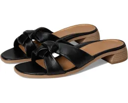 Сланцы VIONIC Mabel с узлом из кожи и каблуком