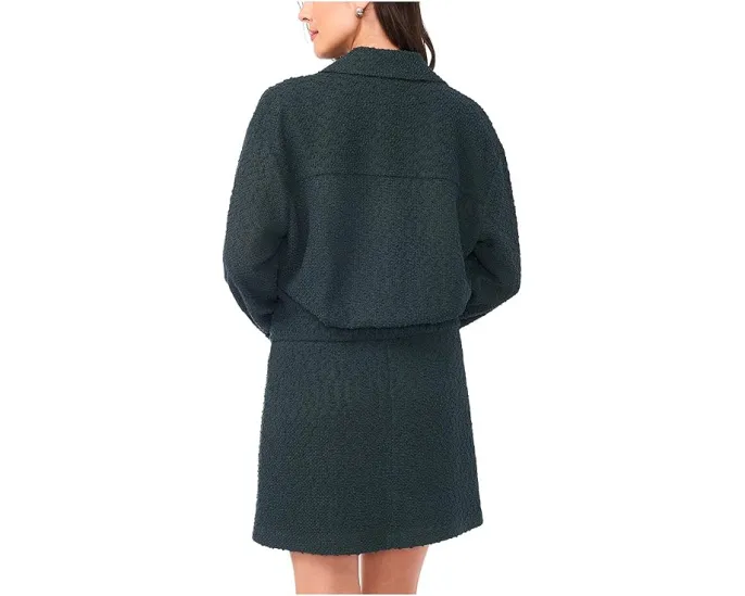 Короткий жакет Vince Camuto с широкими рукавами и круглым вырезом