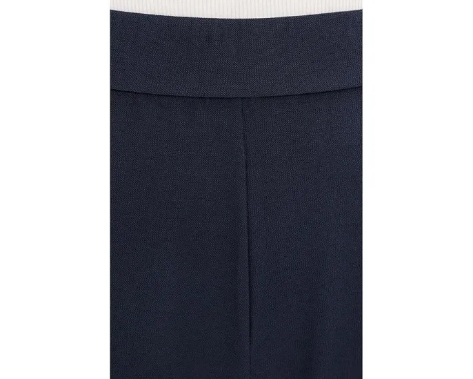 Брюки Eileen Fisher из стрейч-креп-жоржета с расклешенными штанинами