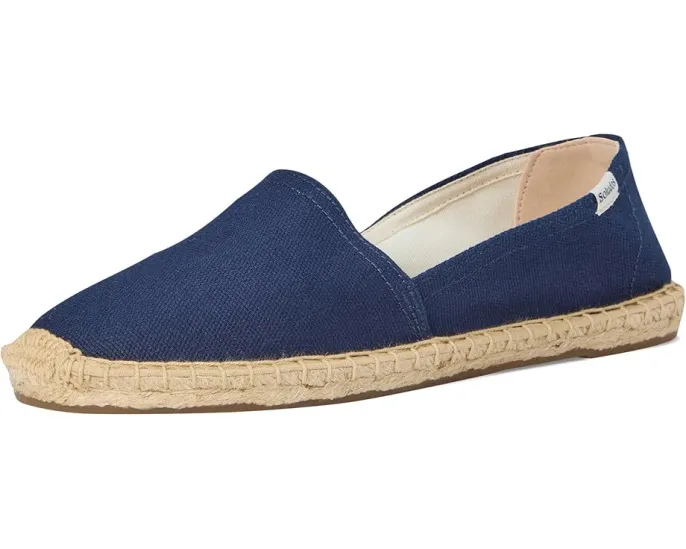 Эспадрильи Soludos Original из органического хлопка с джутовой подошвой