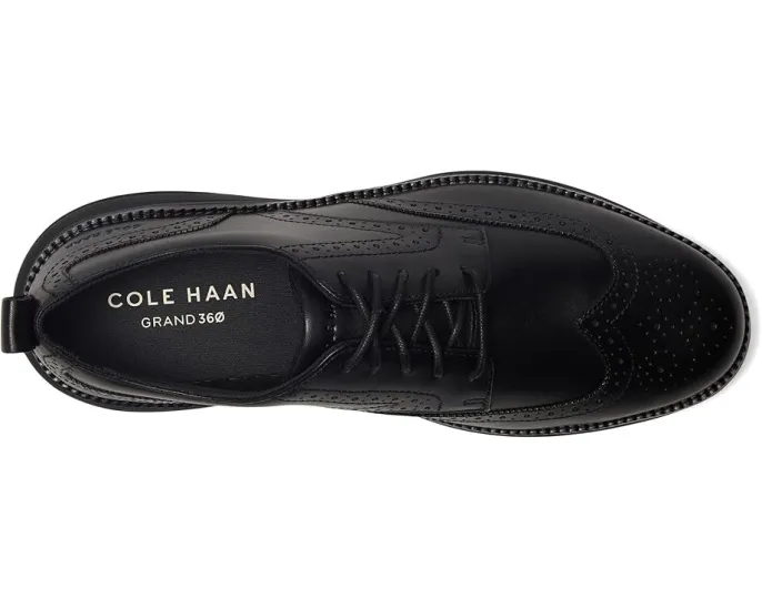 Оксфорды Cole Haan Grand Hurrion Wing Tip с кожаным верхом и подошвой EVA
