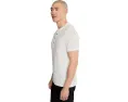 Футболка John Varvatos Egon Henley с планкой на четырех пуговицах