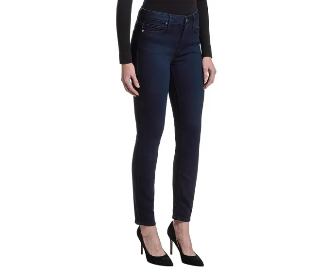 Джинсы Paige Hoxton Ankle Seamed Beltloops In Thames с завышенной талией и скинни-крой