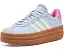 Кроссовки Adidas VL Court Bold для детей с цветочным принтом
