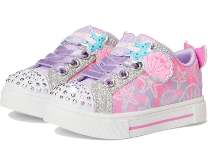 Детские кроссовки Skechers Twinkle Sparks с подсветкой