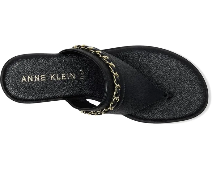 Сандалии Anne Klein Taylor на каблуке с перекрещивающимися ремешками и цепочкой