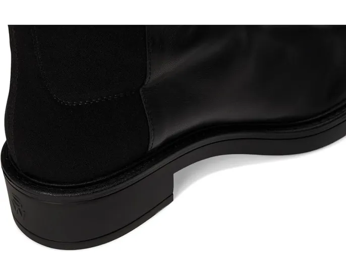 Ботинки Stuart Weitzman 5050 Celia из замши с квадратным каблуком
