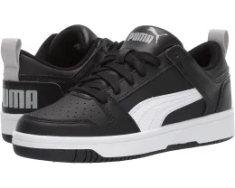 Кроссовки Puma Kids Rebound Layup Lo из кожзама для детей