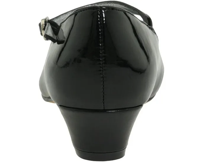 Туфли-лодочки Seeley от Nina Kids с застежкой на пряжку и небольшим каблуком