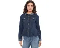 Джинсовая куртка Fit and Flare Stretch Denim Trucker Liverpool Los Angeles