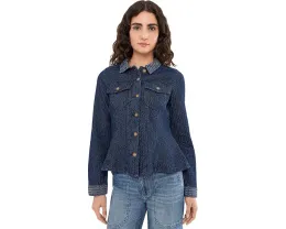 Джинсовая куртка Fit and Flare Stretch Denim Trucker Liverpool Los Angeles