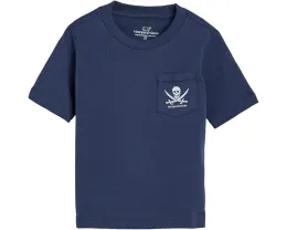 Детская футболка с пиратским флагом от vineyard vines