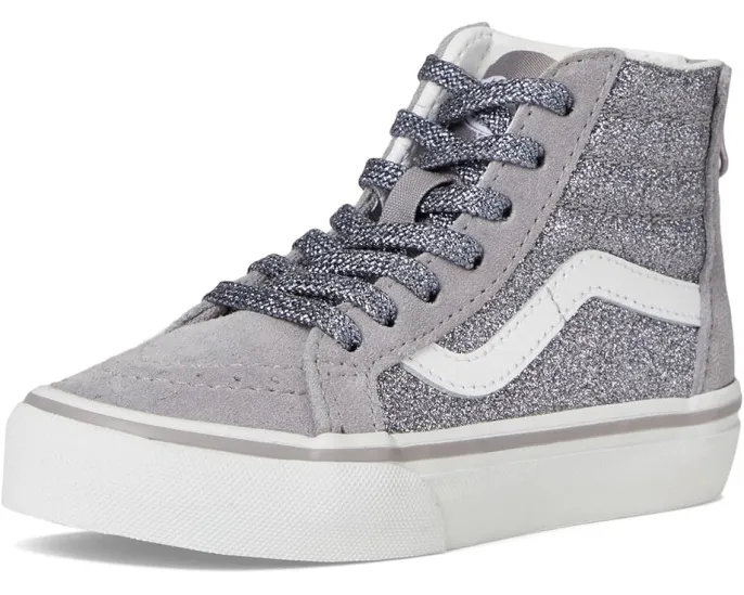 Детские кроссовки Vans SK8-Hi Zip на шнуровке и молнии